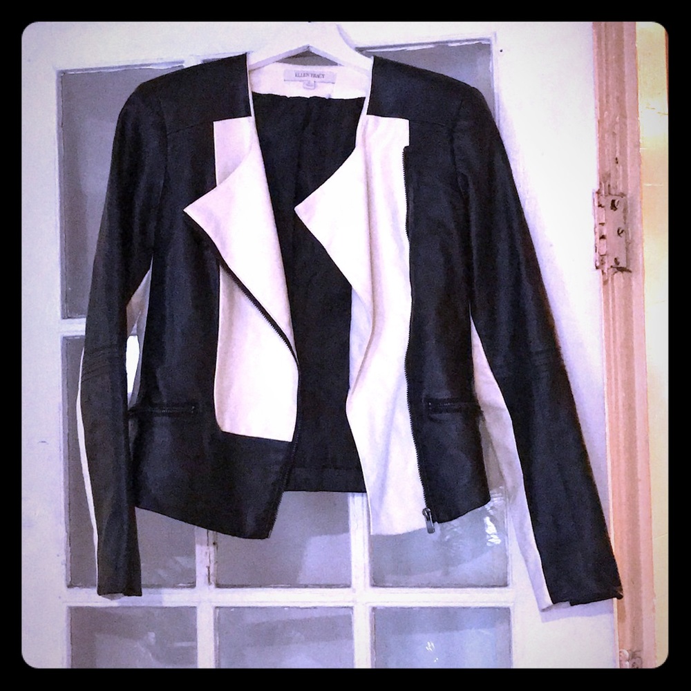 Vegan leather jacket